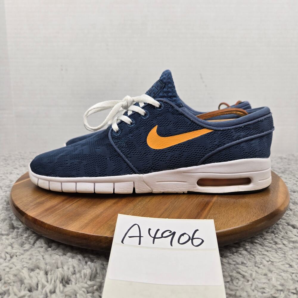 Nike SB Mens 9 Stefan Janoski Max New Slate Mango Athletic Sneaker 631303-418